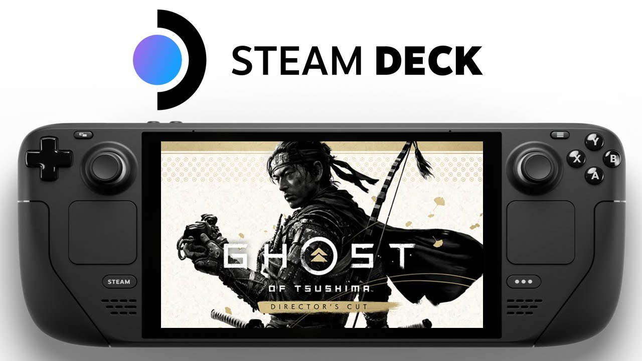 Steam Deck Gameplay - Ghost of Tsushima PlayStation Plus App Steam OS 