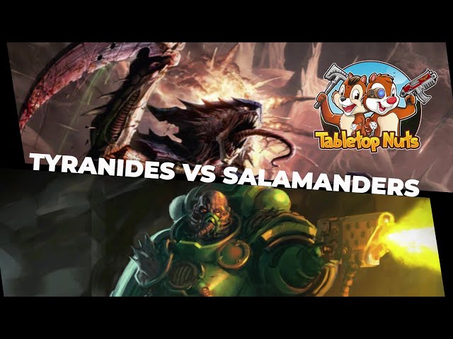 Rapport de Bataille Wh40k - Tyranides vs Salamanders