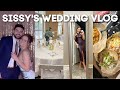 Sissys wedding vlog hilarious family moments wedding set up what we ate  more 