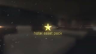[Unity Asset] Hotel Interior Room PBR Asset Pack