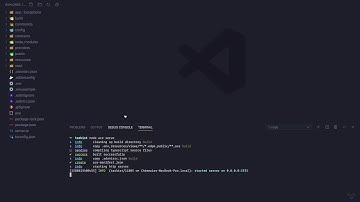 AdonisJS 5 From Scratch #5 - Understanding The Build Process