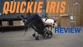 Probamos la silla Quickie Iris: La MEJOR silla tilt del mercado? | Review COMPLETA + Prueba de calle