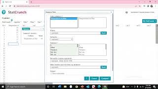Chapter 3 Technology Tutorial: Using Stat Crunch for Measures of Central Tendency Profile