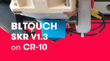 BLtouch set-up on CR-10 3d printer with SKR V1.3 32-bit board (Marlin 2.0)