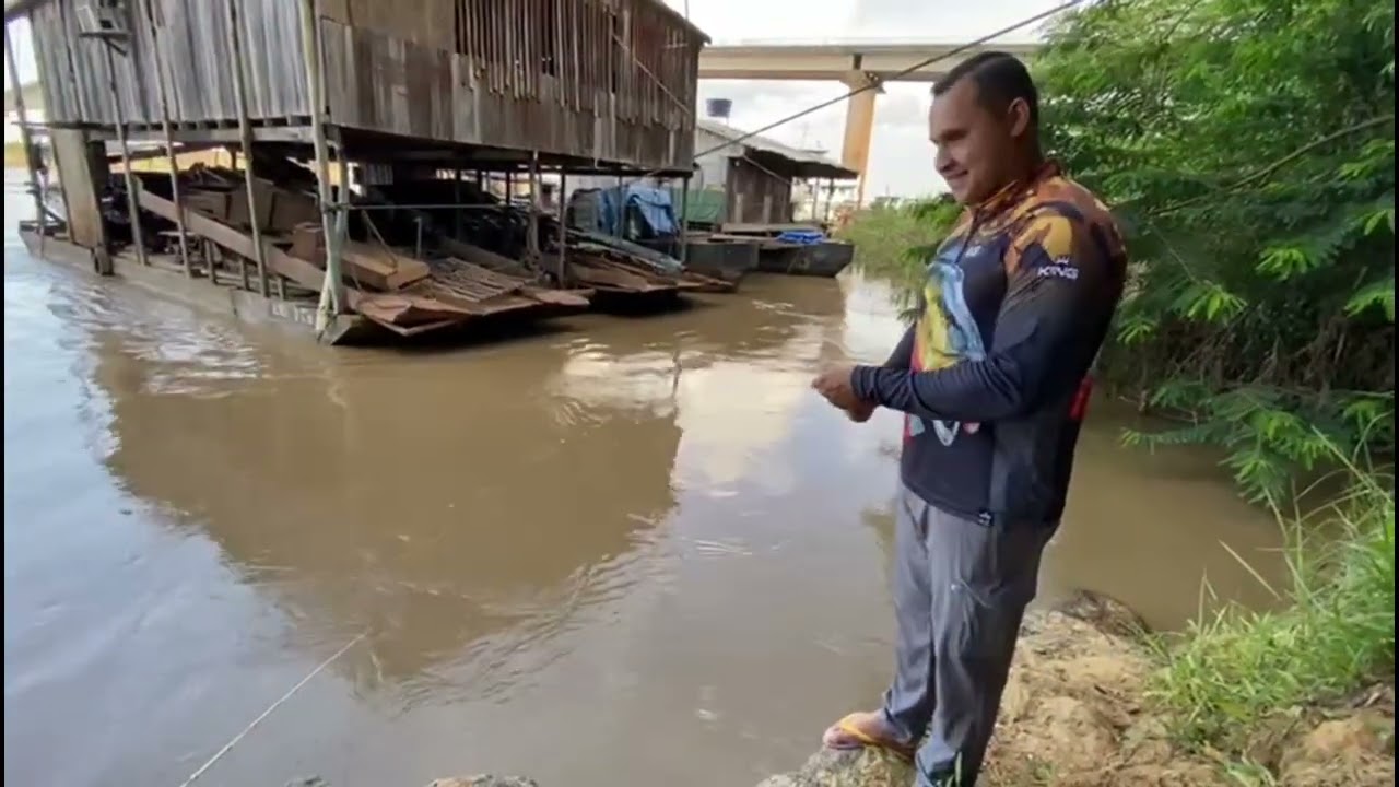 Uma tarde de pescaria no Rio Madeira 🎣