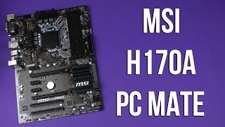 Msi H170a Pc Mate Motherboard Price In India Specs Reviews Offers Coupons Topprice In