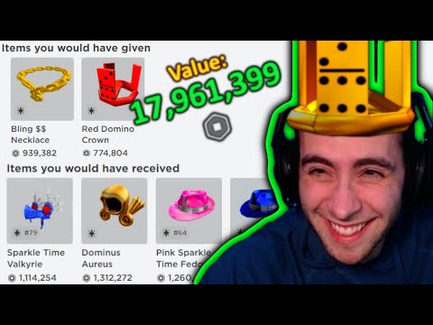Trade offers I get with 17+ MILLION ROBUX in value... (Roblox Trade Hangout)