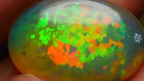 14.45 CRT AMAZING FLORAL PATTERN 5/5 FULL COLOR WELO OPAL