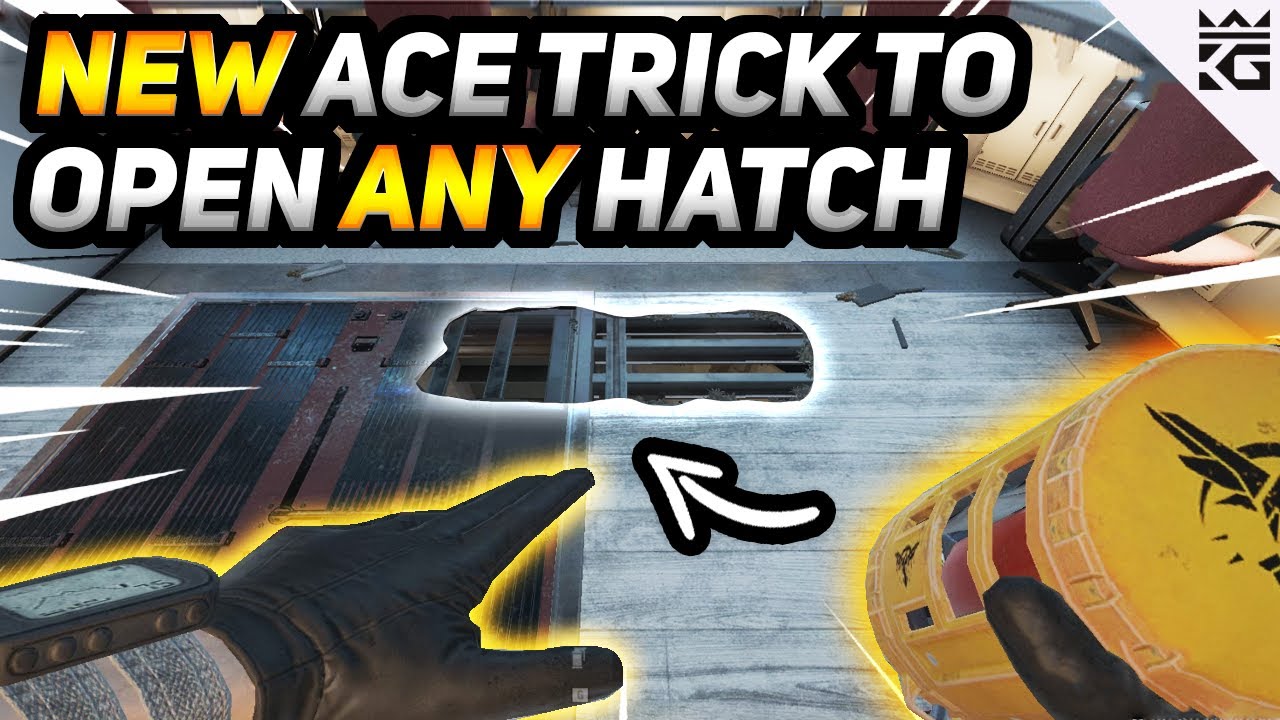 New Ace Trick To Open Any Hatch - lol rip mp5 roblox