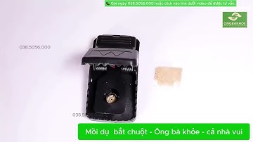 Mồi Bẫy Chuột Siêu Hiệu Quả – Diệt Chuột Không Cần Đuổi | #ongbakhoe