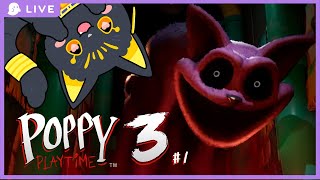 【#poppyplaytime👻chapter3】こわい？やっとキャットナップに会える❣️【#愛猫てと】