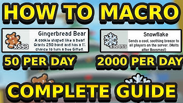 How to Macro with Natro Macro in Bee Swarm Simulator