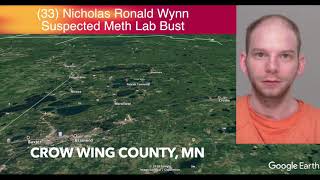 Suspected Meth Lab Bust In Crow Wing County, MN