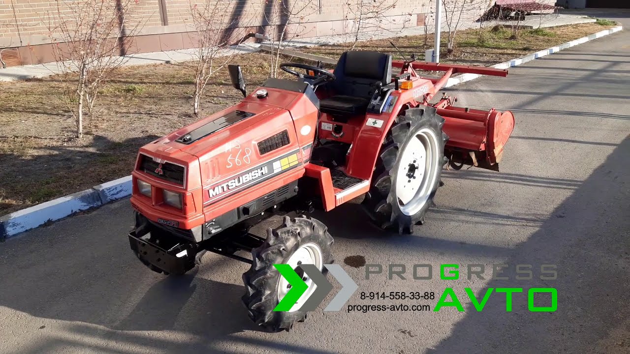Японский трактор MITSUBISHI MT20