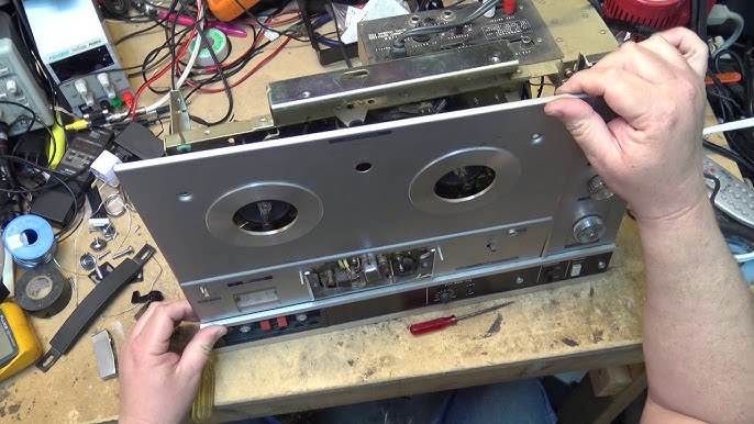 1971 Sony TC-540 Reel-to-Reel Tape Recorder Overhaul 