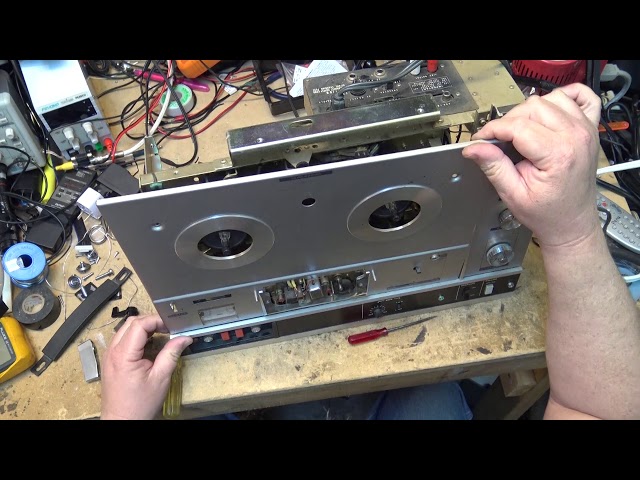 Sony TC540 Reel To Reel Mechanism Service 