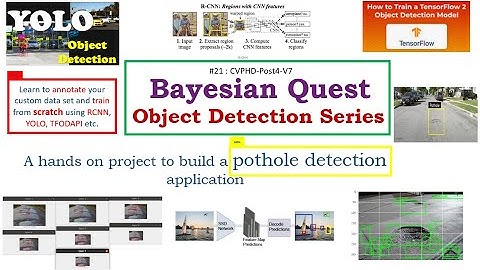 #21 CVPHD-Post4-V7 : Building a road pothole detector : Part 21- Object Detection using RCNN