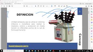 Transformador de tensión y de corriente  TRAFOMIX