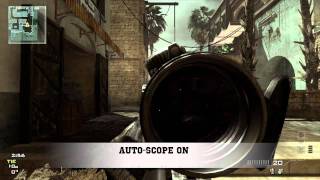 Auto-Scope in MW3 Demonstration