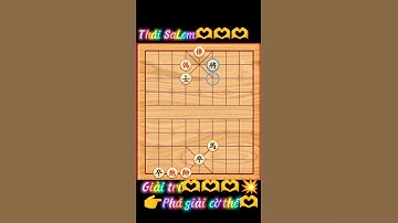 Cờ tướng|cờ tàn thực chiến_phá giải cờ thế P45#shorts