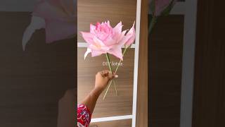 How to Make Lotus Flower with Tissue Paper 🪷 | Easy DIY Flower