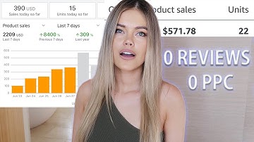 6 Figure Amazon FBA Product CASE STUDY PART 1 - How I Launched with 0 Reviews