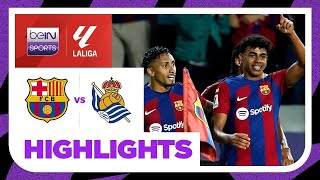 บาร์เซโลน่า 2-0 เรอัล โซเซียดาด | ลาลีกา ไฮไลต์ LaLiga 23/24