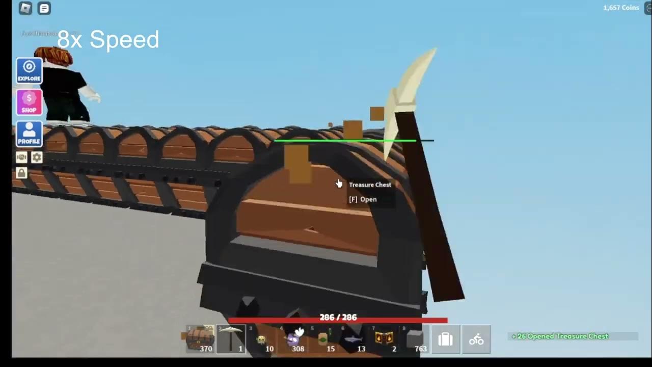 Opening 1000 treasure chests (roblox islands) - YouTube