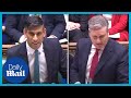 Rishi Sunak vs Keir Starmer: Furious exchange over illegal immigration