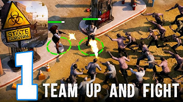 State of Survival: Zombie War - Tutorial - Gameplay Walkthrough Part 1 ( ANDROID / iOS )