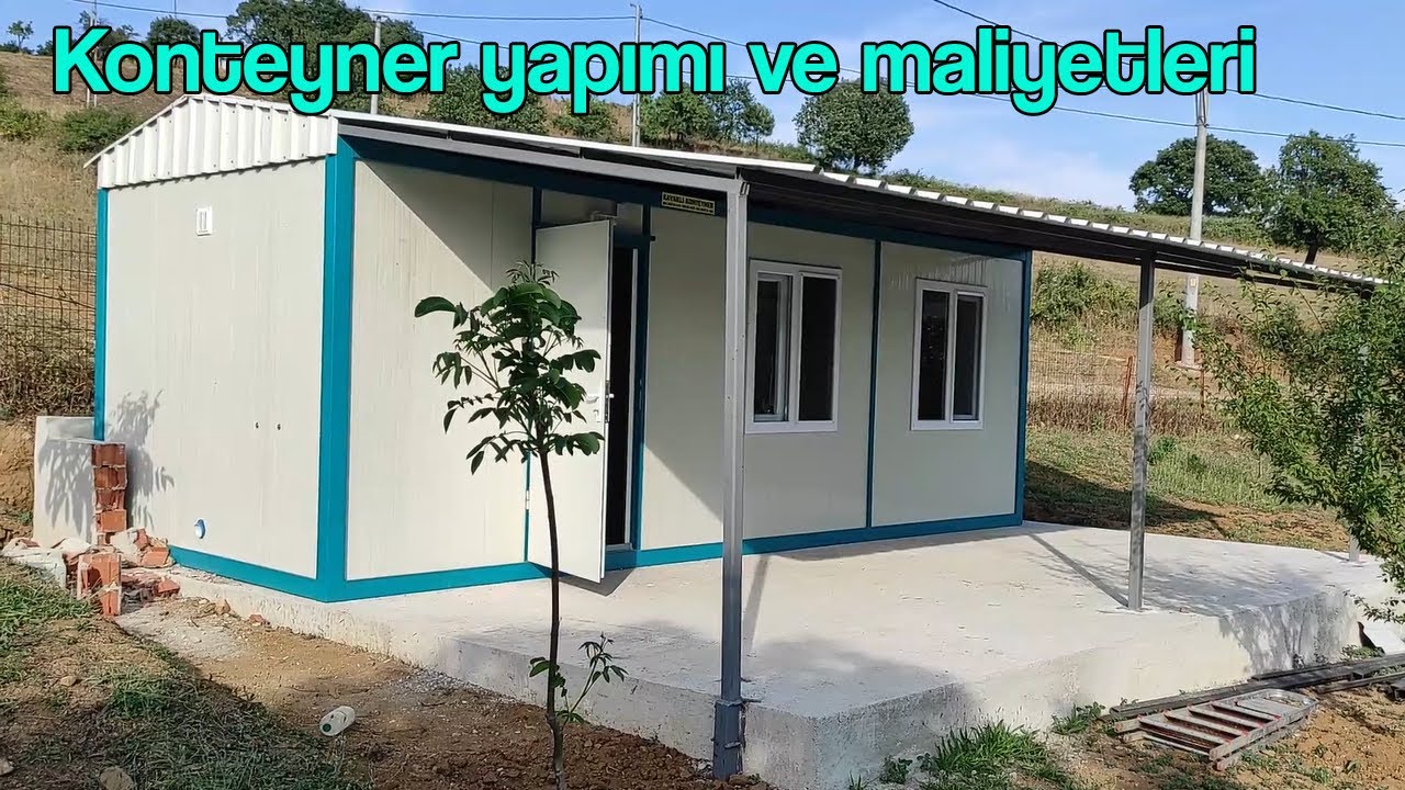 Konteyner yapımı ve maliyetleri