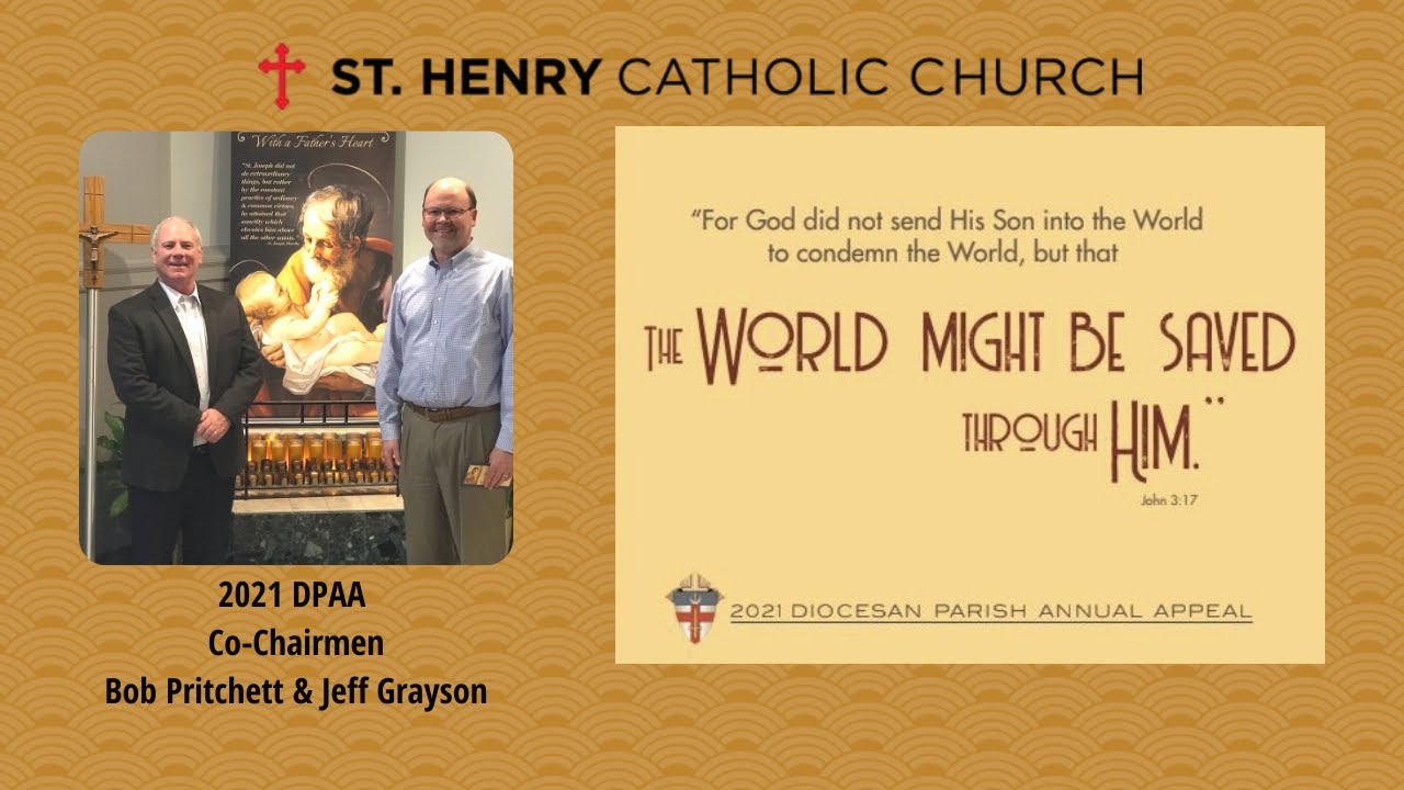2021 St. Henry Catholic Church DPAA YouTube