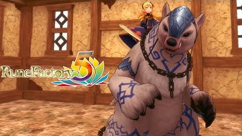 Rune Factory 5 - Taming Geyser Bear Boss Episode 58