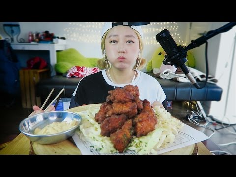 BigMac Sauce Ep#3 (asmr) | DEEP FRIED CHICKEN BREAST(Karaage) Eating Sounds