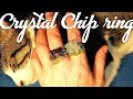 Crystal chip ring! Super easy