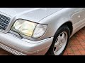 W140 Mercedes-Benz S 420 with M119 engine, 1997