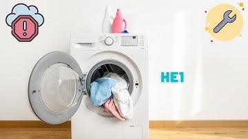 Fix HE1 Samsung Washing Machine