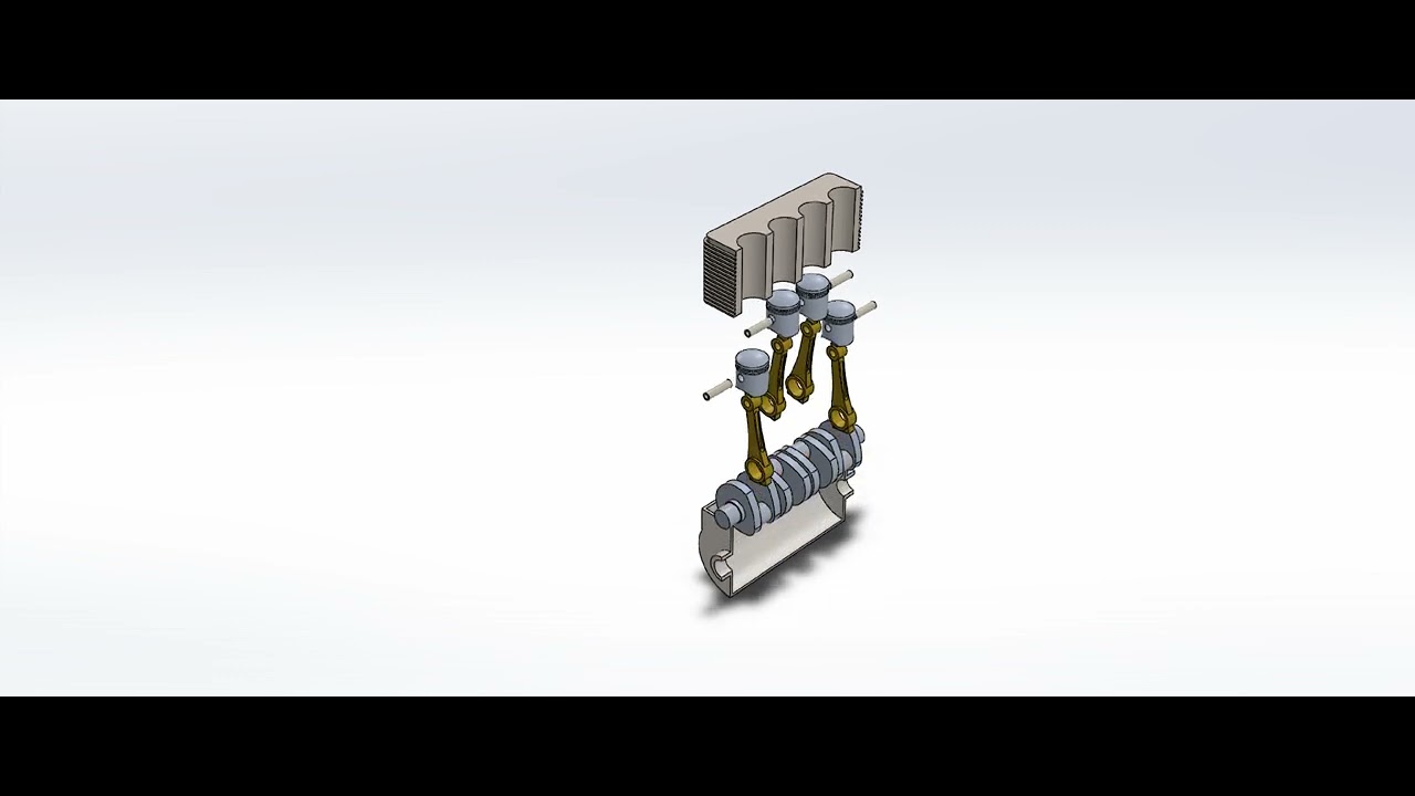 4 Cylinder Engine-Exploded View - YouTube
