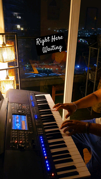 Richard Marx - Right Here Waiting Piano #pianotutorial #richardmarx  #piano #pianoshorts #shortsfeed