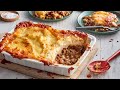 Shepherds pie recipe with cheesy mash topping