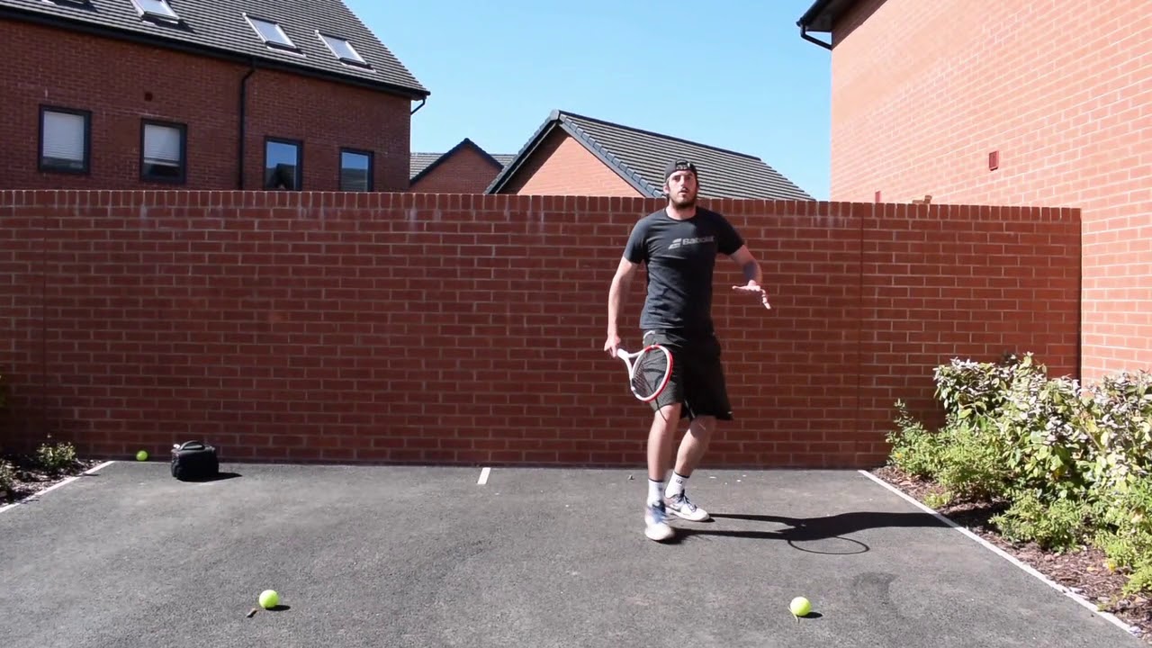 Two Step Volley in Tennis - YouTube