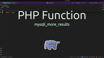 How does mysqli_more_results() help in PHP? Discovering mysqli_more_results() for Multiple Queries