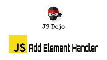 058 JavaScript Add Event Handler | JS Dojo (Myanmar Version)