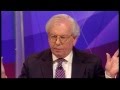 David Starkey says: "People don't like being freed" on Question Time (1.3.12)