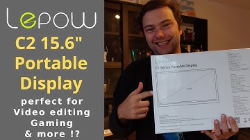 Lepow C2 - 15 inch portable display Unboxing & Review