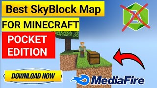 How To Download Skyblock In Minecraft Pocket Edition | In Hindi screenshot 1
