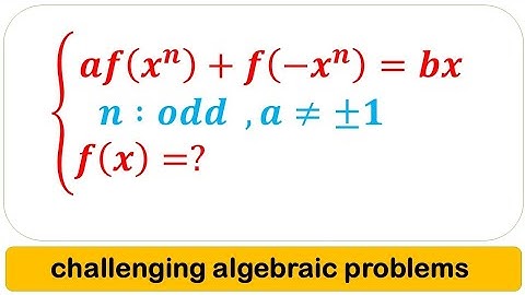 math Olympiad preparation /  functions
