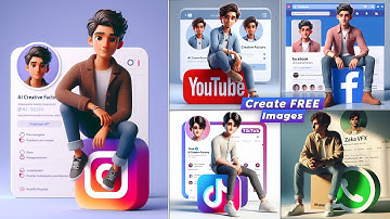 How to Create 3D AI Social media Images with Bing AI