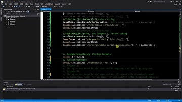 C# für Beginner - 17: String Methoden