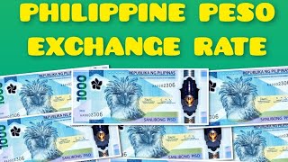 Philippine Peso (PHP) Exchange Rate Today | Dollar | Riyal | Dirham | Yen | Dinar | Euro | Yuan